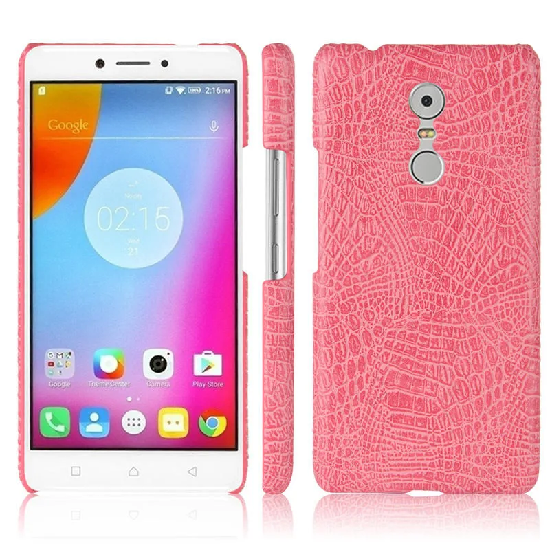 Lenovo K53a48 чехол 5 дюймов Роскошный PU кожаный твердый пластиковый на заднюю панель