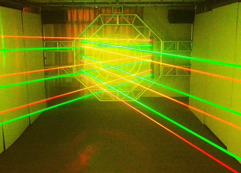 Китайский поставщик 8 глаз rgb лазер движущийся луч бар dj светильник щение 100 мВт