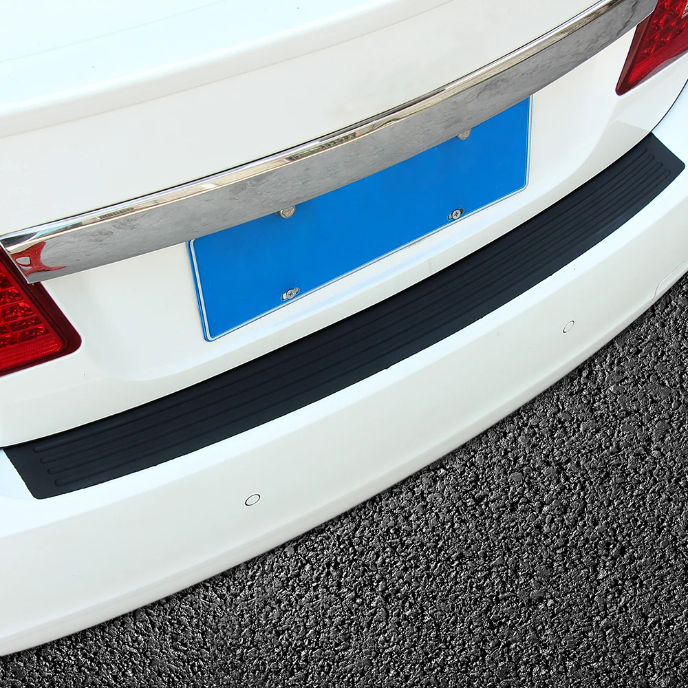 Автомобильная задняя Накладка на порог багажника защитная резиновая накладка