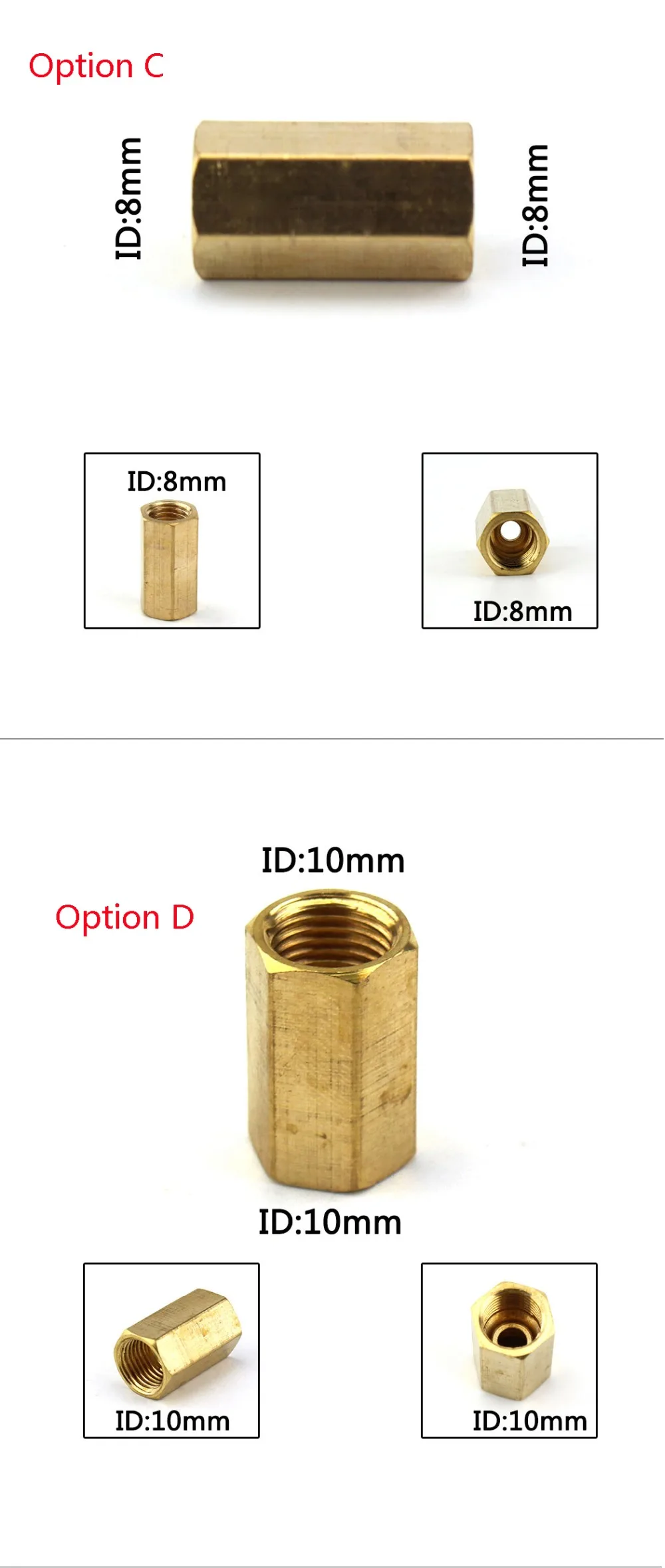 PCP Airforce медный двойной конец штекер M10x1 M8x1 женский мужской резьба быстроразъемный соединитель воздушная розетка соединение фиттинги