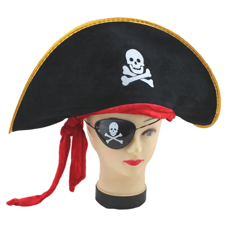 Аксессуары для Хэллоуина кепка с капитаном Кепка из Карибского пиратского