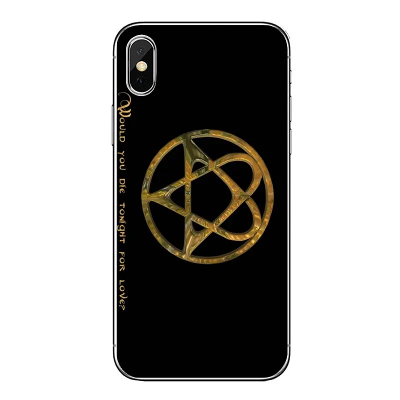 Прозрачный чехол из ТПУ с ним Heartagram логотип его финская группа для samsung Galaxy A5 A6 A7 A8