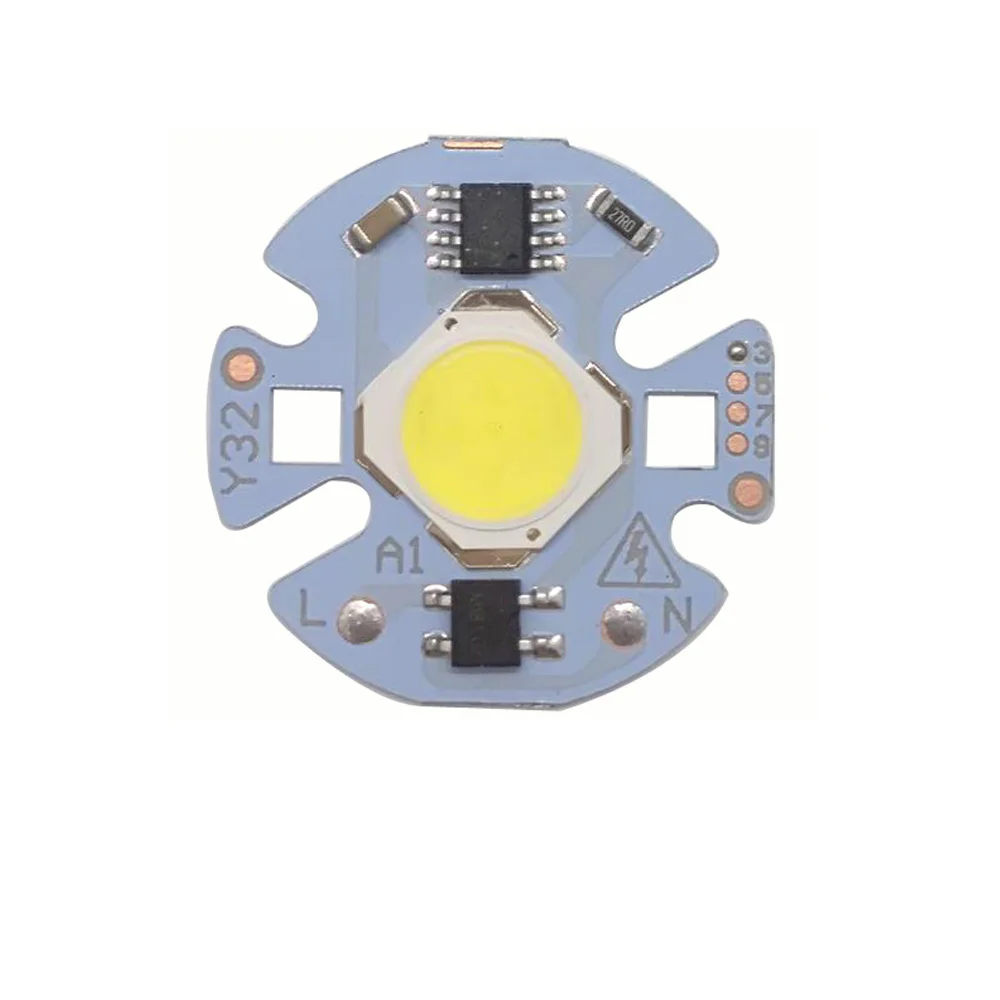 30PCS/LOT LED COB Chip light 9W 7W 5W 3W 220V Input Smart IC Driver Fit For DIY White / Warm Spotlight Floodlight | Лампы и освещение