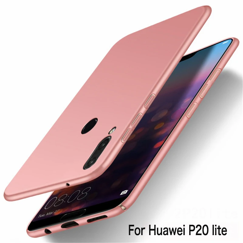 Чехол P20 Lite для Huawei жесткий чехол Fundas Capa on защитный Жесткий Бампер Nova 3e Coque|Бамперы|