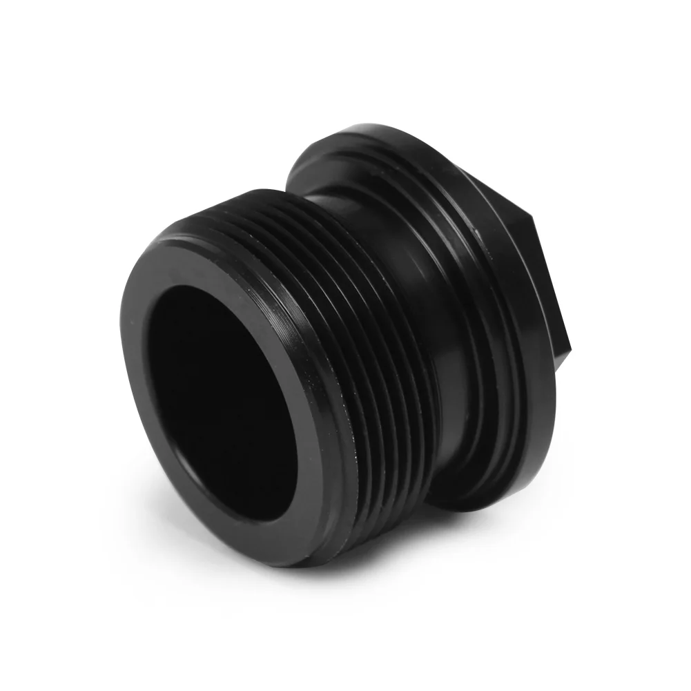 39 мм черная анодированная вилка пробка болт для Harley Sportster 1200 883 XL1987 2016|Накладки и