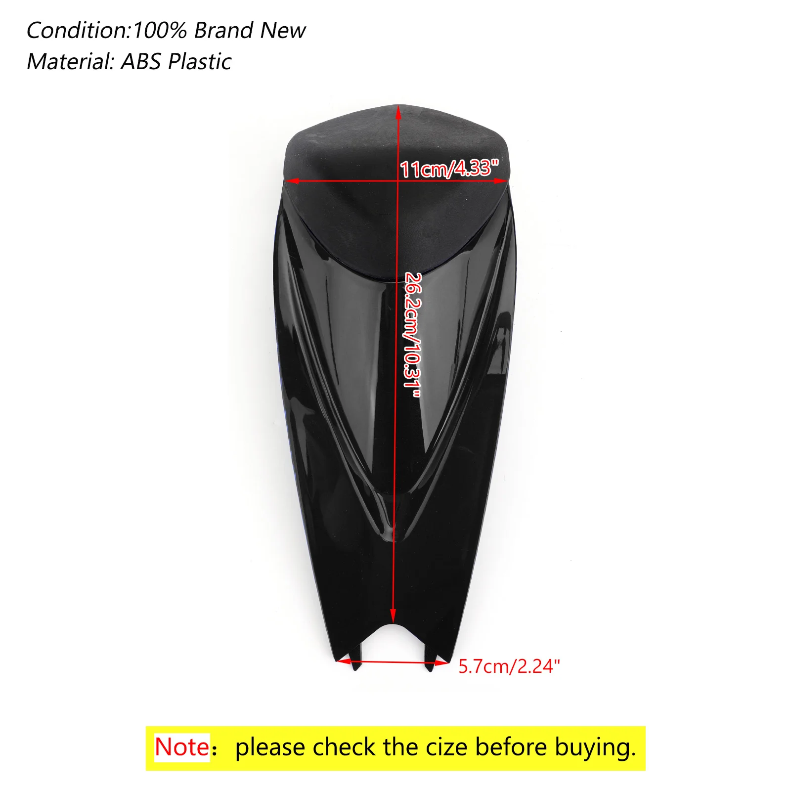 

Artudatech 1X Rear Seat Cowl Cover Fairing ABS Plastic For APRILIA RSV4 R 1000 2009-2016 2010