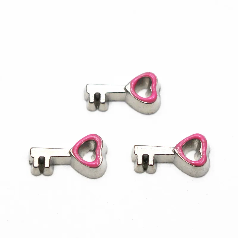 Горячая Распродажа 20 шт./лот эмалевые синие Подвески с ключом для гостиной