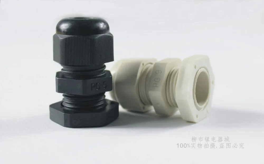 Водонепроницаемый нейлоновый Пластиковый Кабельный соединитель PG25 1 шт.