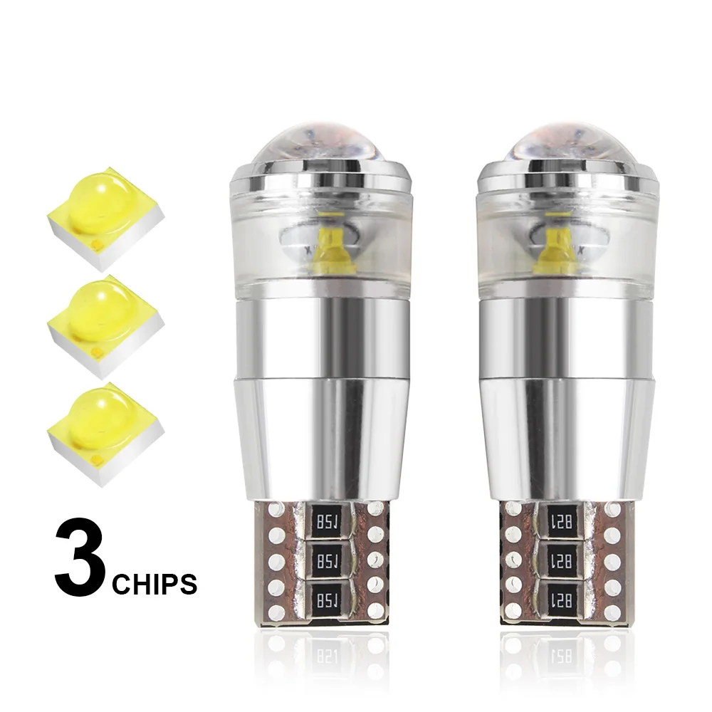 2 шт. T10 W5W 194 30W DC12V супер яркие белые поворотные тормозные светодиодные лампы
