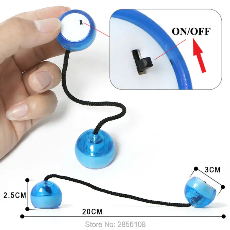 LED Fidget Toys Begleri Thumb Knuckles патчи Набор управления рулон игры палец Yoyo игрушка для