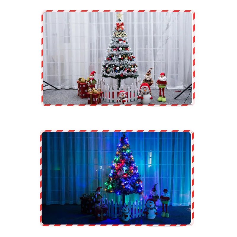 Merry Christmas Tree deluxe искусственные елки зеленые с металлической ПВХ стоят Рождество