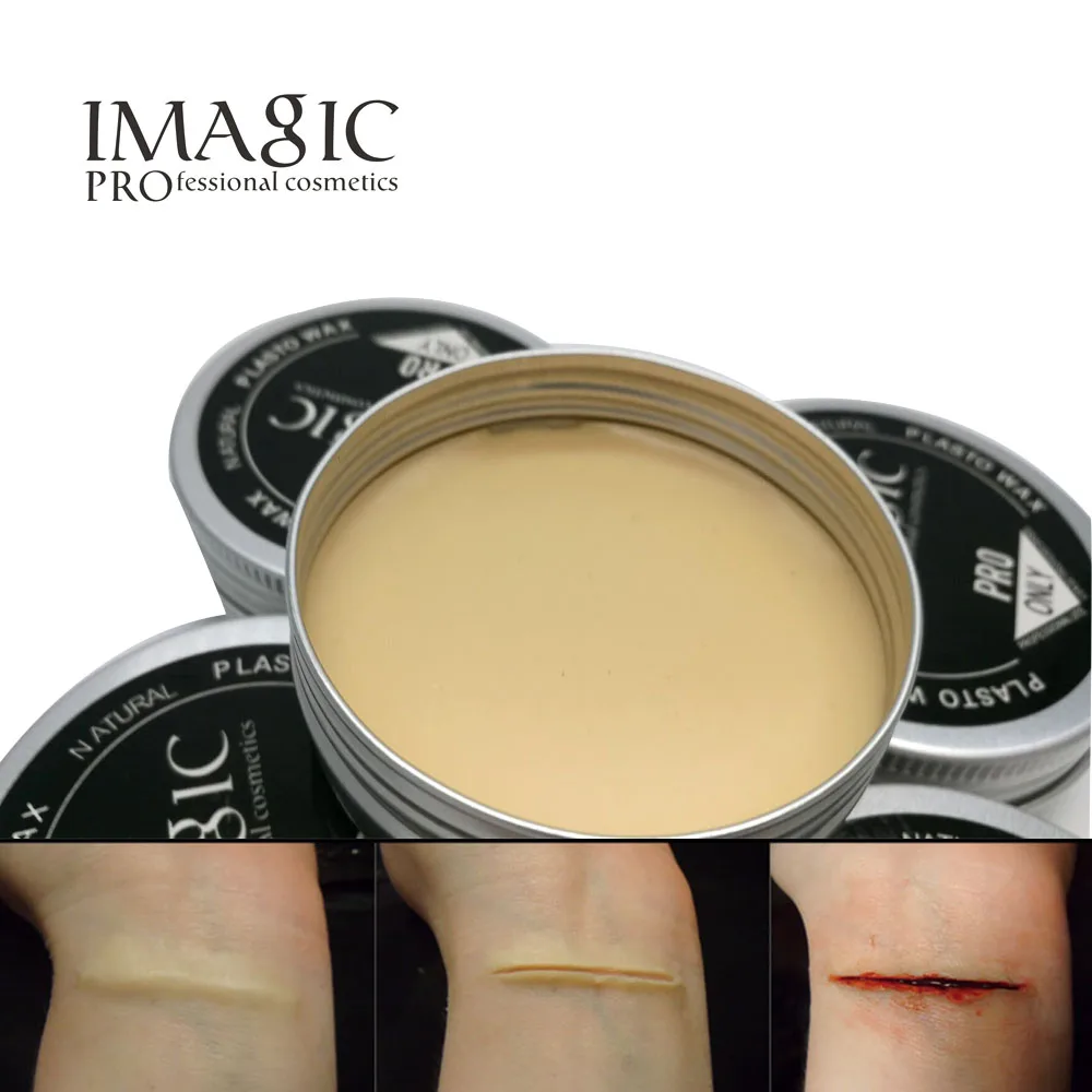 Модели для Хэллоуина поддельная рана шрам макияж воск специальный эффект и уход