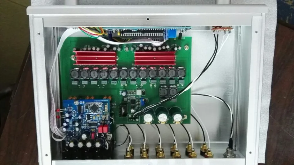 TPA3116 HiFi усилитель мощности с дистанционным управлением 5 1 каналов 50 Вт * + 100