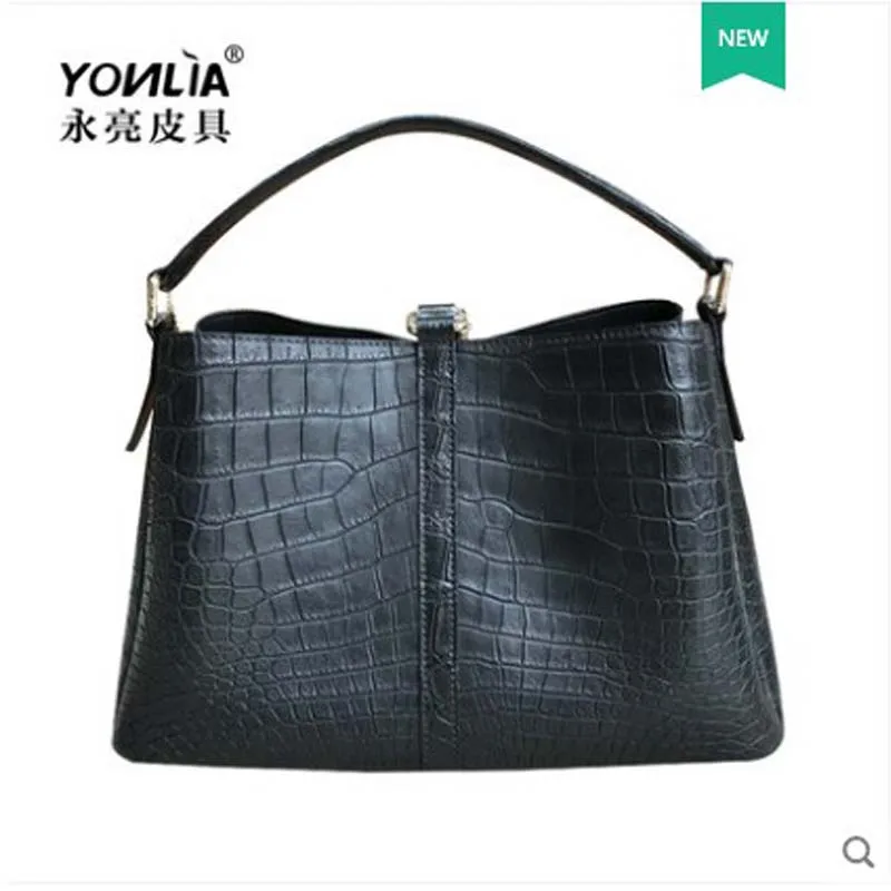 Yongliang кожа новый Аллигатор живота дамские сумки досуг женские сумочки кожаные |