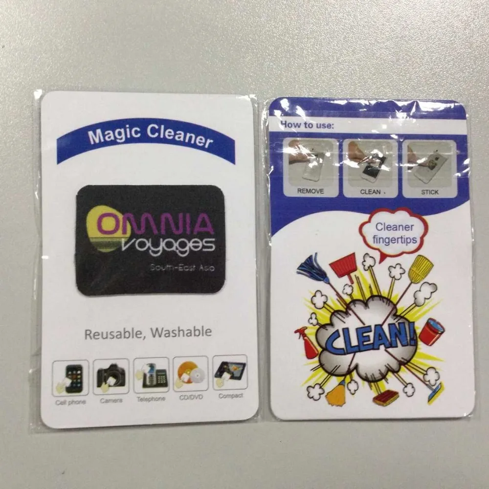 Индивидуальный QR-код мобильный липкий очиститель/липкий очиститель