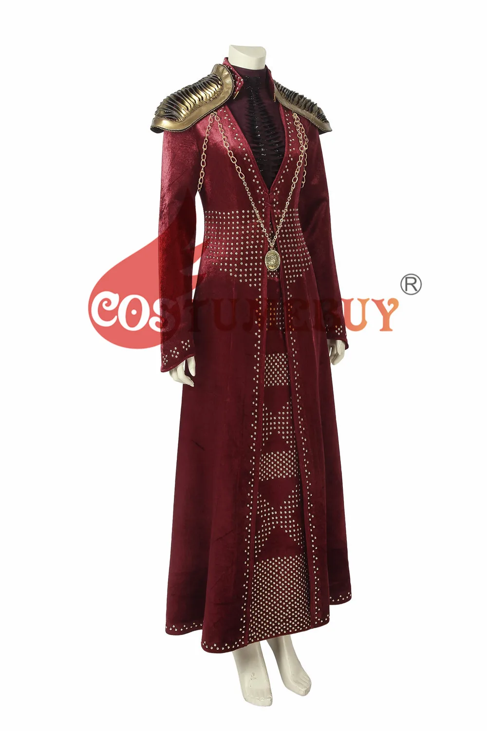 CostumeBuy Игра престолов Косплей Костюм Хэллоуин платье Cersei Song Песнь Льда и Огня полный наряд на заказ
