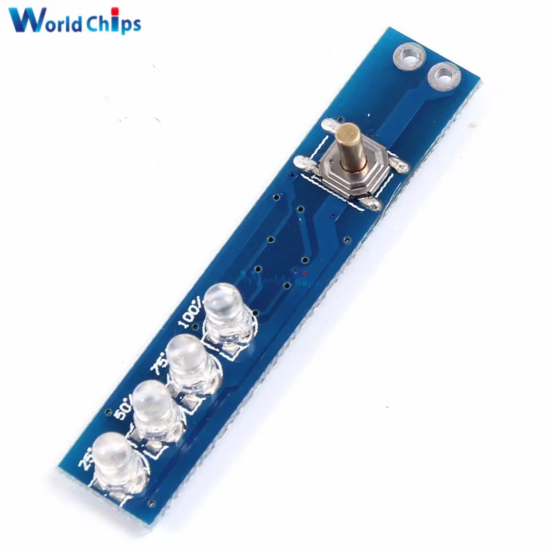 4 последовательных индикатора емкости литиевого аккумулятора для шт стандартных