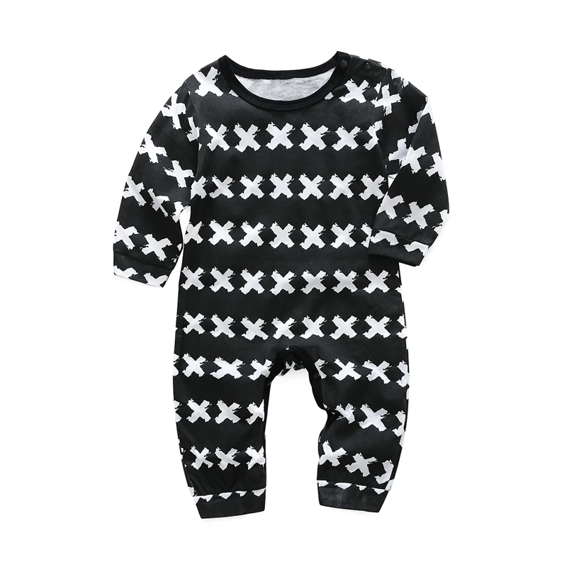 

Newborn Baby Clothes Romper Baby Cute Letters Printed Long-Sleeved Newborn Girls Baby Jumpsuit Romper Costume Clothing Outfits