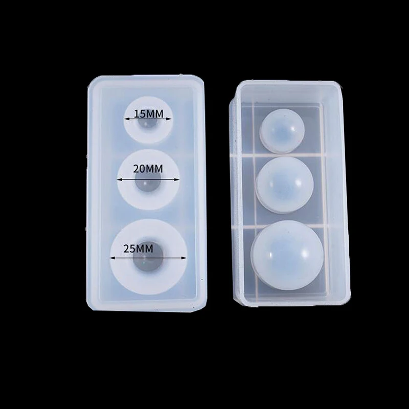 Шаровое ожерелье силикон форма Полимерная глина Смола ручное производство