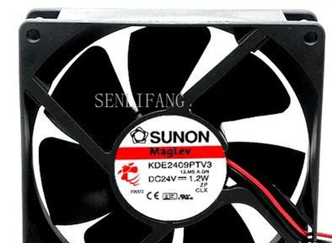 

for KDE2409PTV3 DC 24V 1.2W 92x92x25mm 2-wire Server Cooler Fan