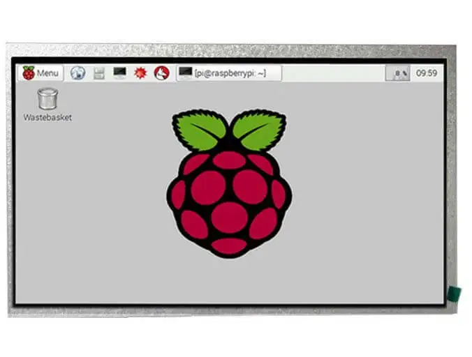 10 1 дюймовый ЖК дисплей для Raspberry Pi 2/3/4B mode B 1024x600 HD монитор Дисплей HDMI VGA AV banana pi с