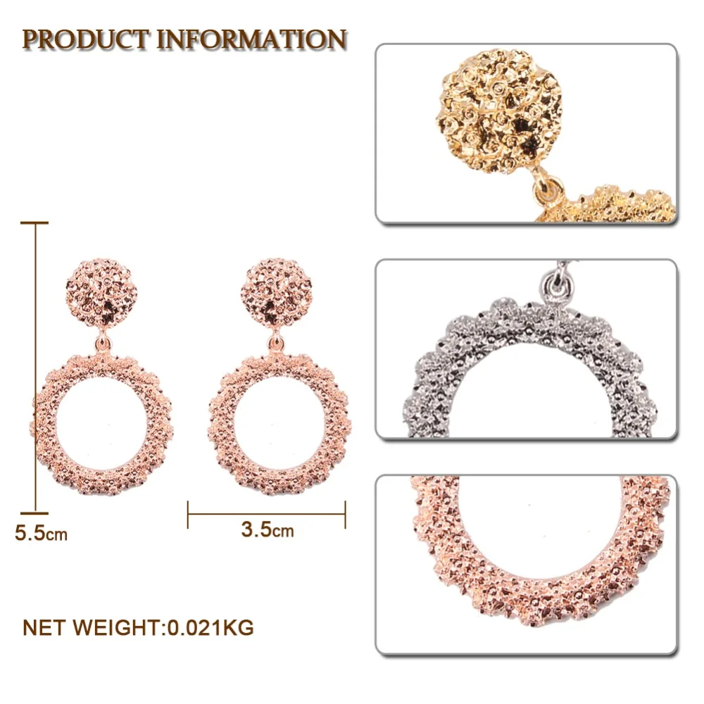 Лучшие женские Модные металлические висячие серьги в стиле панк для женщин