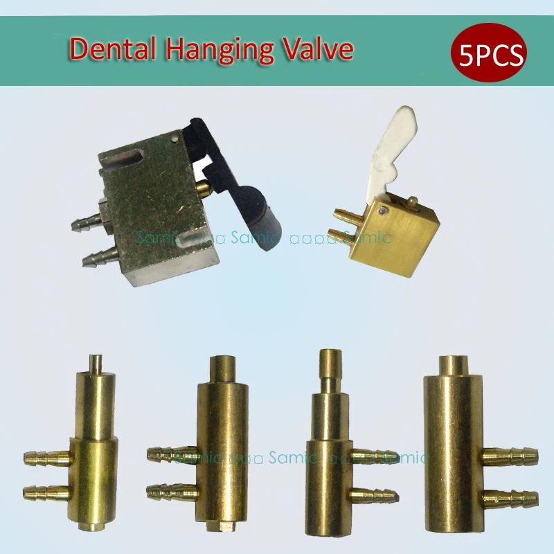 5 шт. стоматологический зубной клапан подвесной держатель нормально закрытый shut