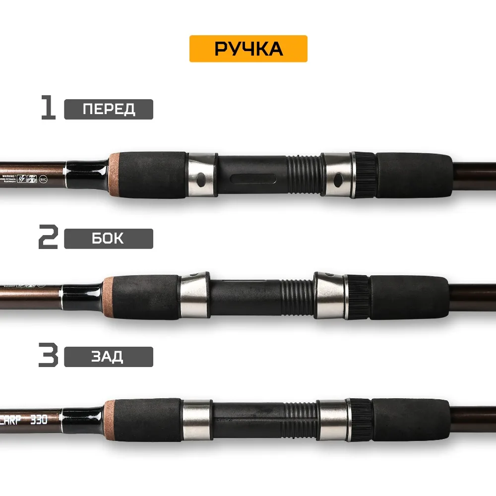 AMA-Fish Russia Brand 3.3 м спининг рыболовные приманки удочки для рыбалки спиннинг