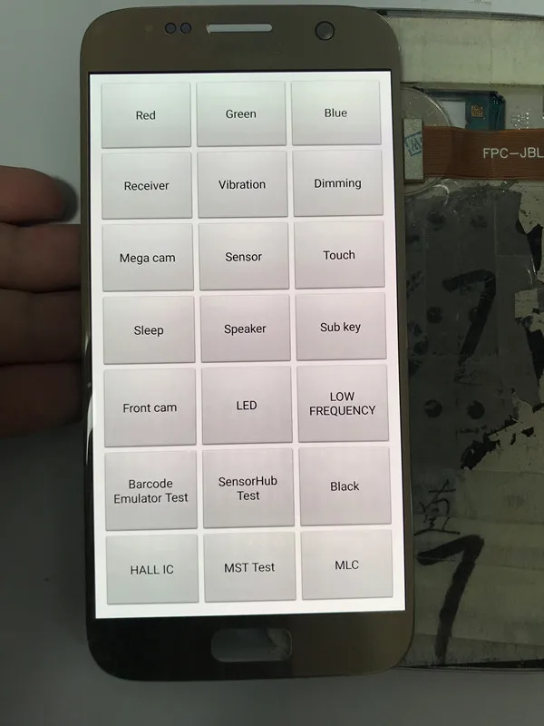 Оригинальный ЖК дисплей Burn in shadow для SAMSUNG GALAXY S7 G930F G930A сменный сенсорный экран с