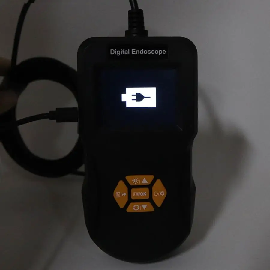 Inskam 127 300000 пикселей эндоскоп промышленный с 8 светодиодный s черный USB