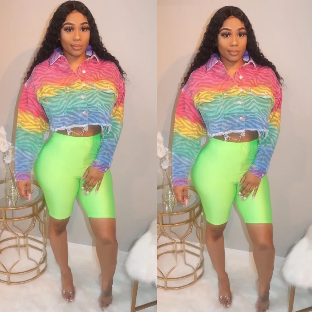 Модная женская повседневная куртка с отложным воротником и длинным