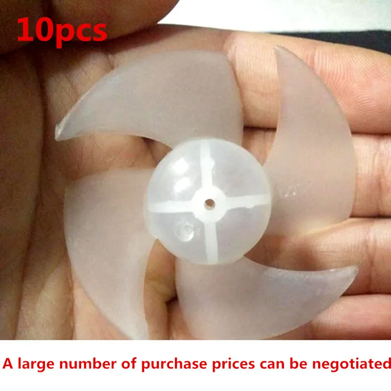 

10pcs 4 blades plastic fan blade for hair dryer Fan Parts