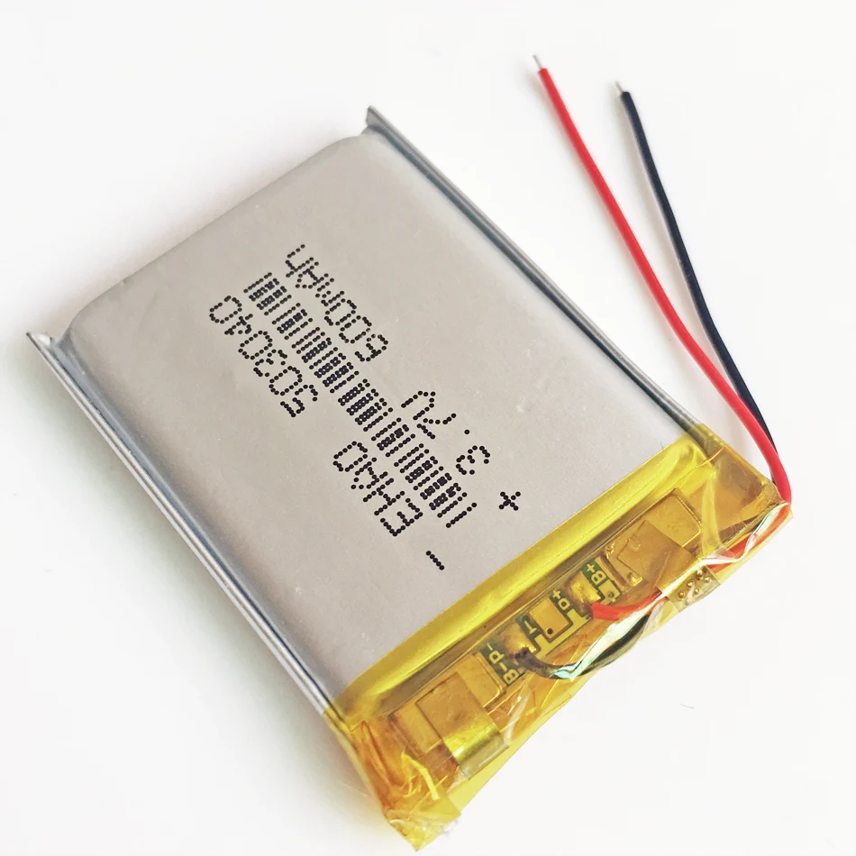 Литий полимерная аккумуляторная батарея 3 7 600 В 503040 мАч 10 шт.|battery electricity|batteripolymer