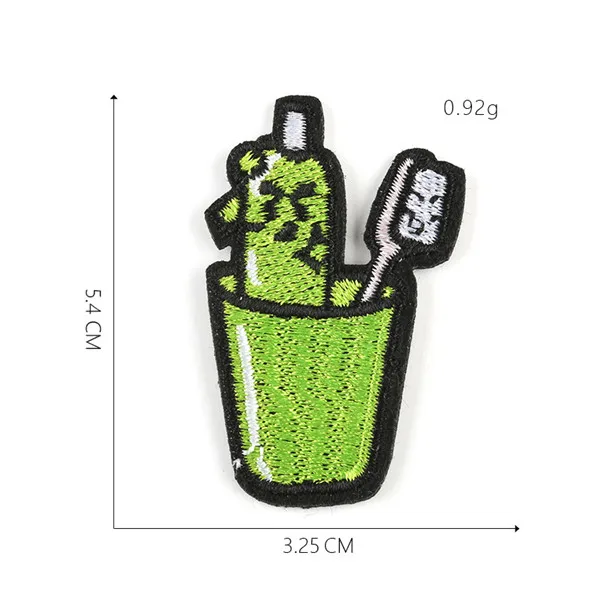 100pcs Patch 13 100 шт Помада по оптовым ценам заплатка для одежды вышитая аппликация шитье DIY наклейки одежда аксессуары переводной значок патч - Цвет: 100pcs Patch 13