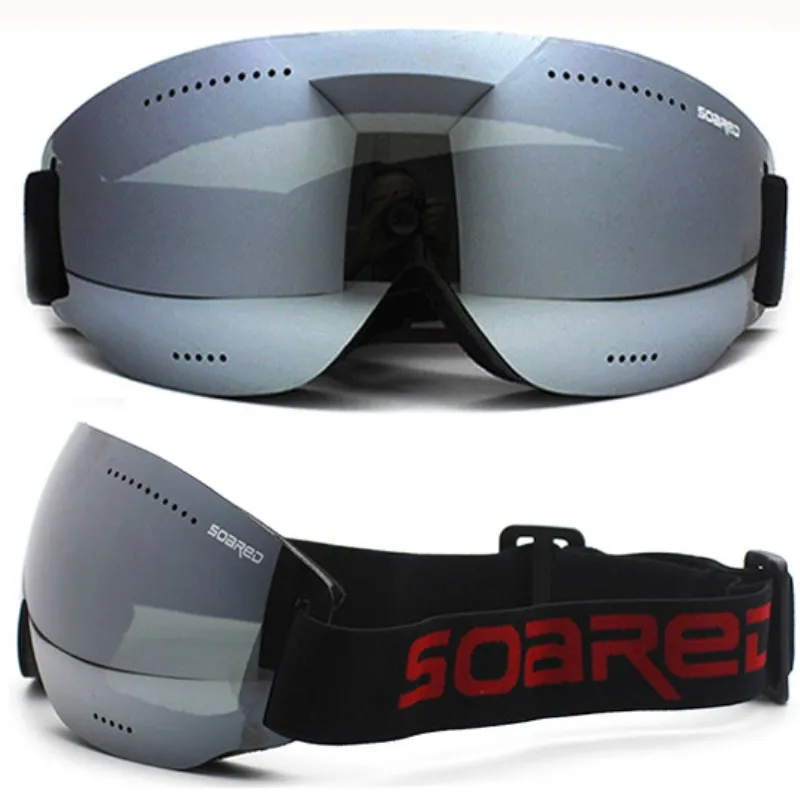 Saenshing бескаркасных лыжные очки для мужчин женщин дышащая Туман Лыжные сноуборда