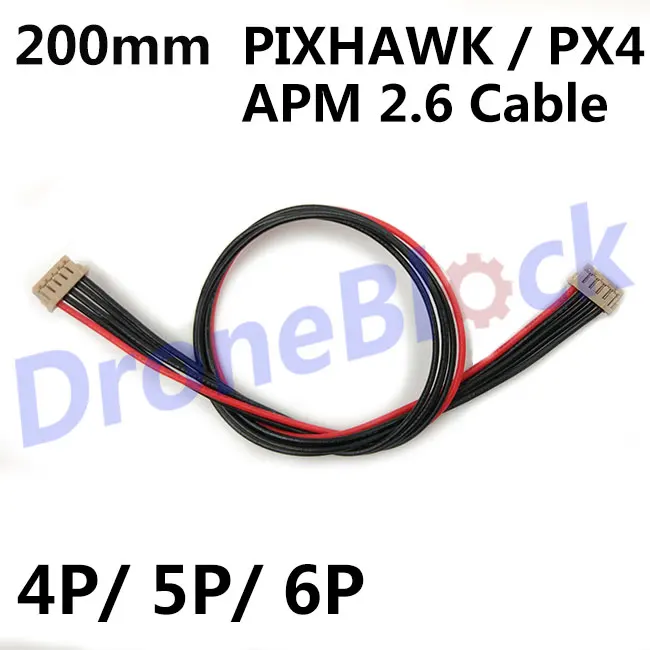 5 шт. кабель Navio2 Pixhawk PX4 APM 2 6 DF13 провод коннектора 20 см 4p 5p 6p|pixhawk px4|apm 2.5px4 pixhawk |