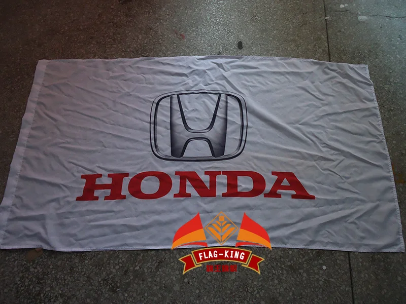 Логотип автомобиля HonDa флаг, HonDa автомобиль гоночный Клуб Флаг, 90*150 см полиэстер баннер