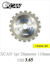 XCAN 1 шт. диаметр 160-210 мм mulitpropose TCT циркулярная пила Лезвие для обработки древесины режущий диск с твердосплавным наконечником