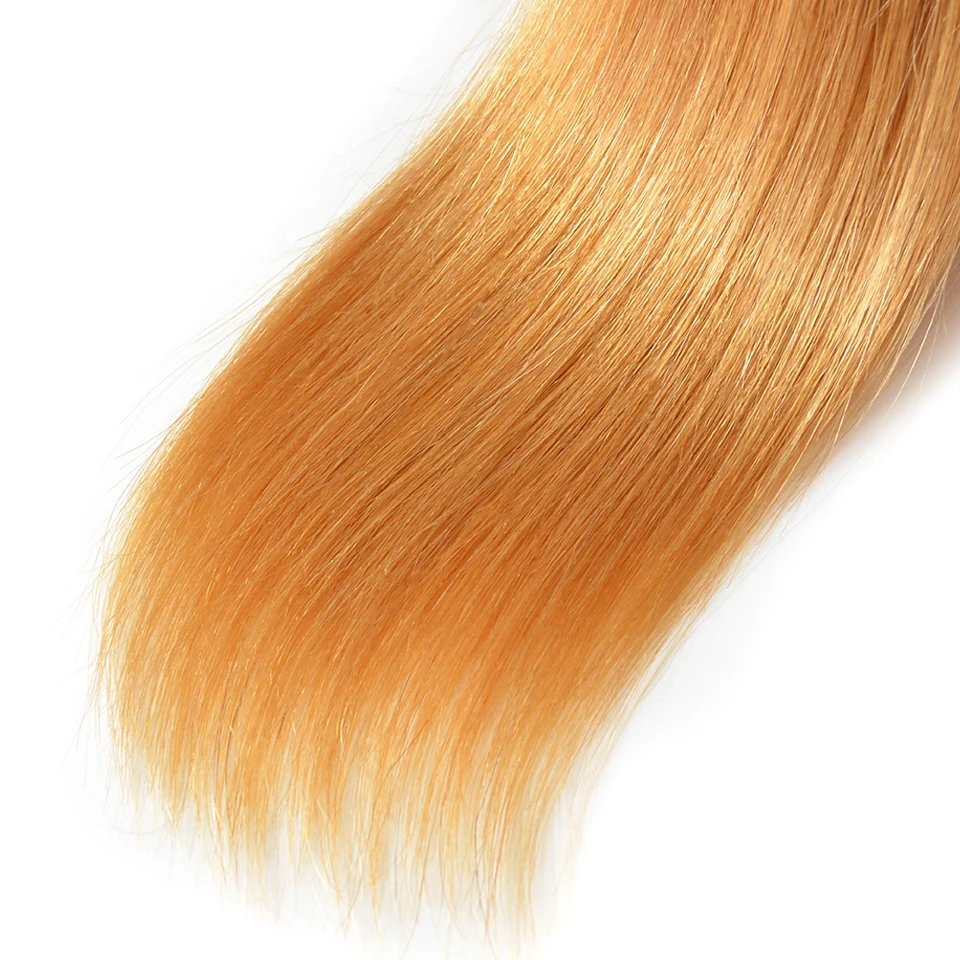 BAISI волосы бразильские прямые волосы remy Омбре волосы для наращивания 1B/#4/#27 волосы вплетаемые человеческие волосы