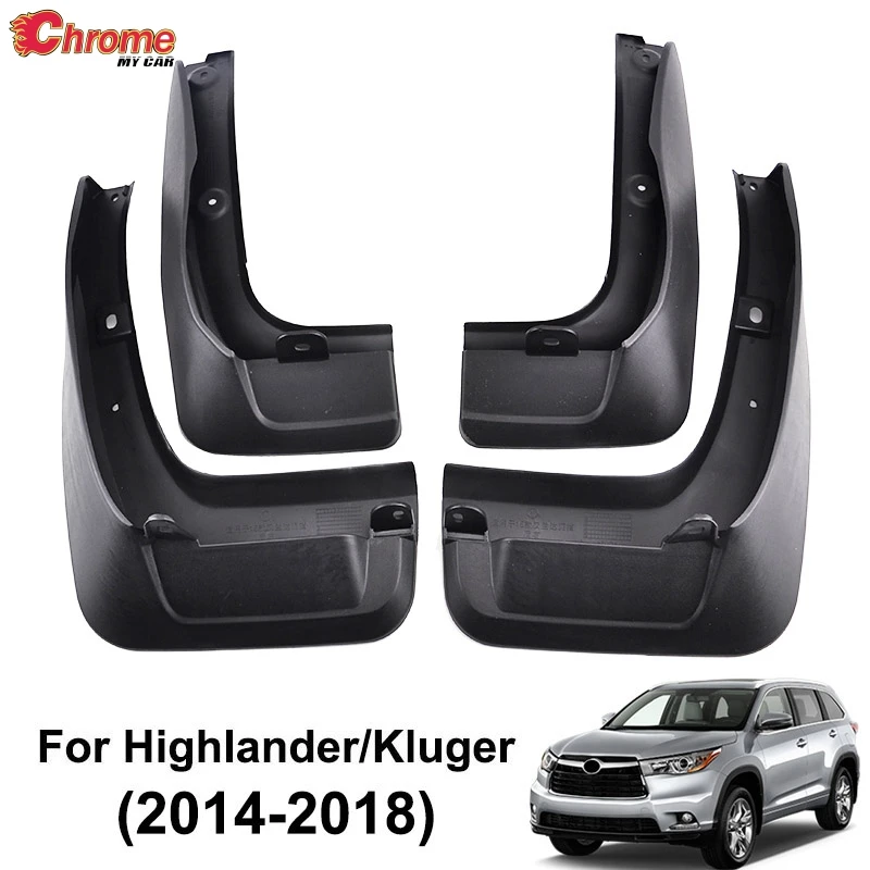 Для Toyota Highlander Kluger 2014 2016 2017 2018 2019 спереди и сзади Брызговик Брызговики Всплеск