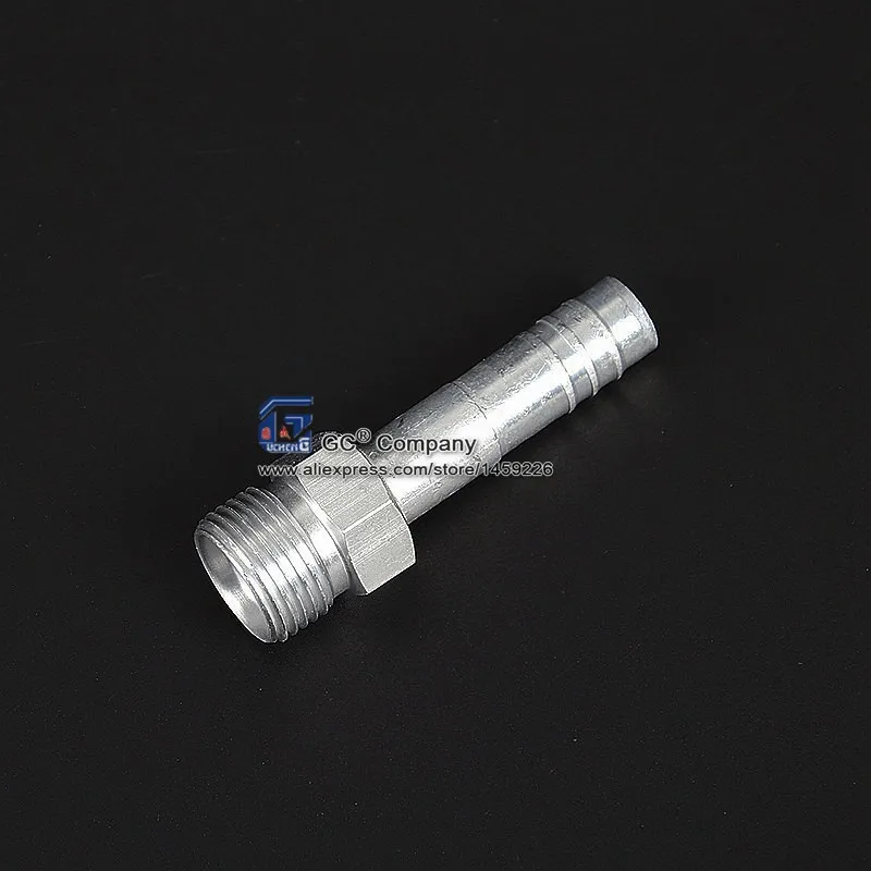 Прямая наружная Вставка #10 13 мм уплотнительное кольцо штуцер с бородкой для