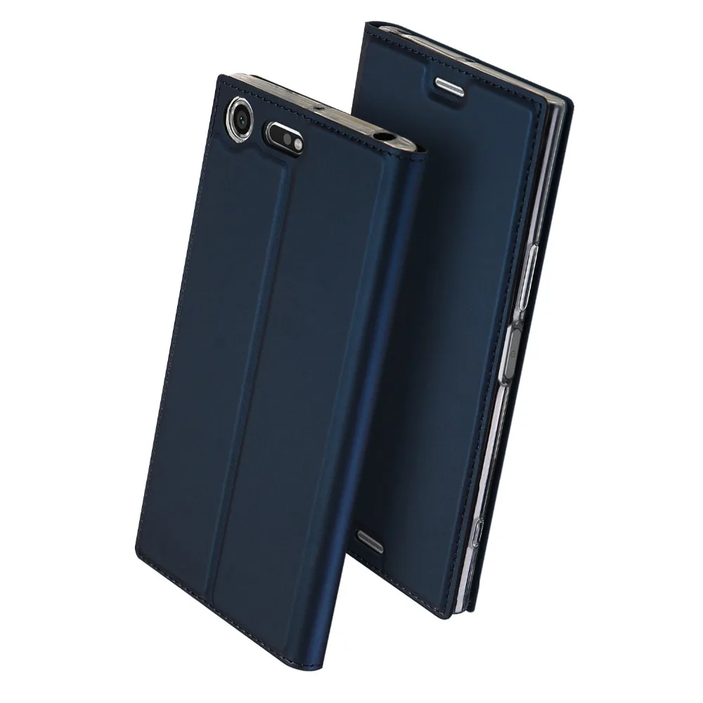 Dux DUCIS Роскошный кожаный флип чехол для Sony Xperia XZ Премиум бумажник G8141 двойной SIM G8142