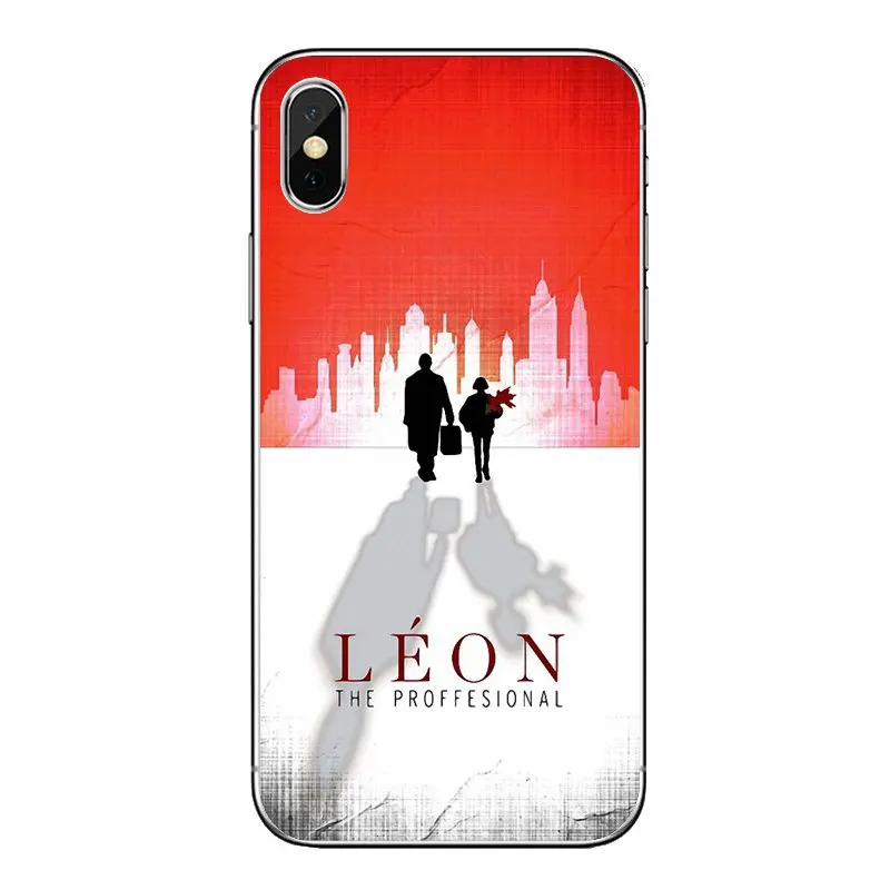Силиконовый чехол для телефона iPod Touch iPhone 4 4S 5 5S 5C SE 6 6S 7 8 X XR XS Plus MAX Leon the Professional 1994