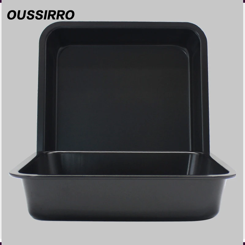 1Pcs 9-inch Nonstick Baking Tools Cake Muffin Bread Bakeware Square Pizza Pan Kitchen |