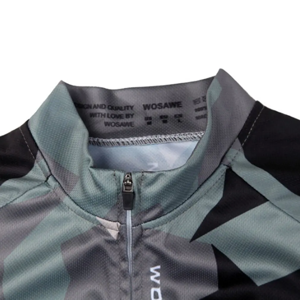 WOSAWE камуфляжная осенняя и зимняя велосипедная одежда ветрозащитная куртка с