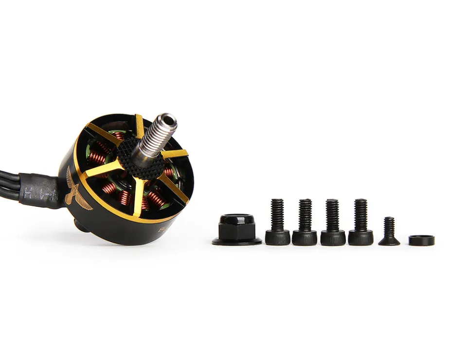 Высокомощный бесщеточный двигатель T motor Black Bird Edition 2207 2725K 2700KV 4 5S для