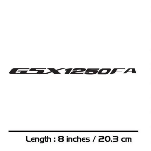

motorcycle bike Fuel tank Wheels Fairing notebook Luggage helmet MOTO Sticker decals For Suzuki GSX1250FA GSX 1250FA