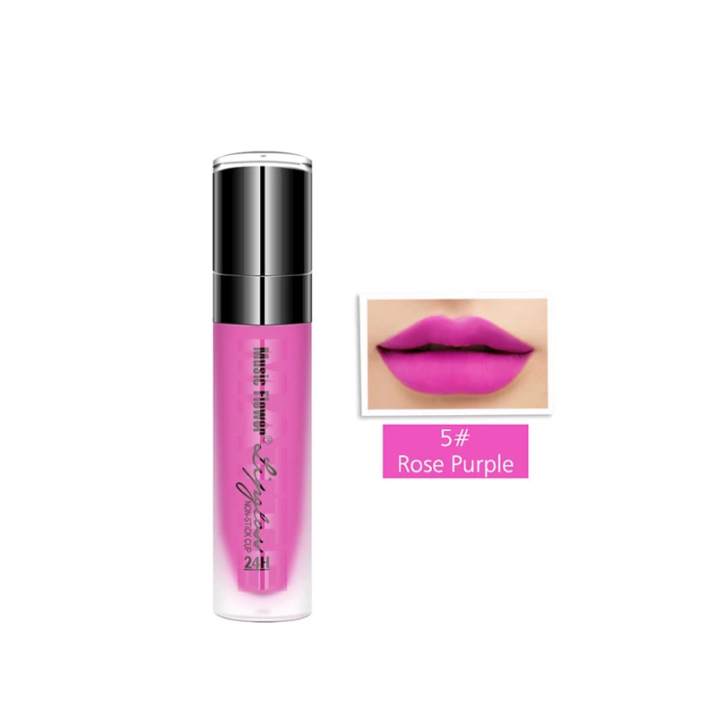 Новинка 2019 Макияж для губ Матовая жидкая губная помада водостойкая стойкий