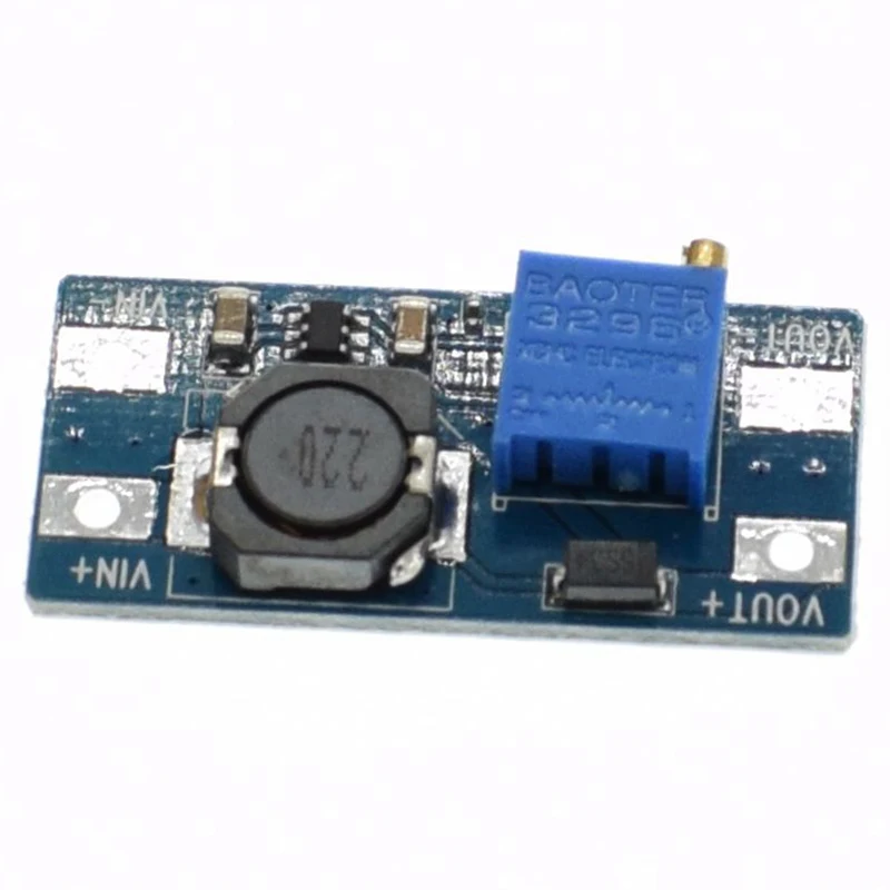 20 шт./лот 10 Вт Mt3608 2A Max dc-dc Повышающий Модуль питания усилитель мощности модуль регулятор напряжения для компьютера