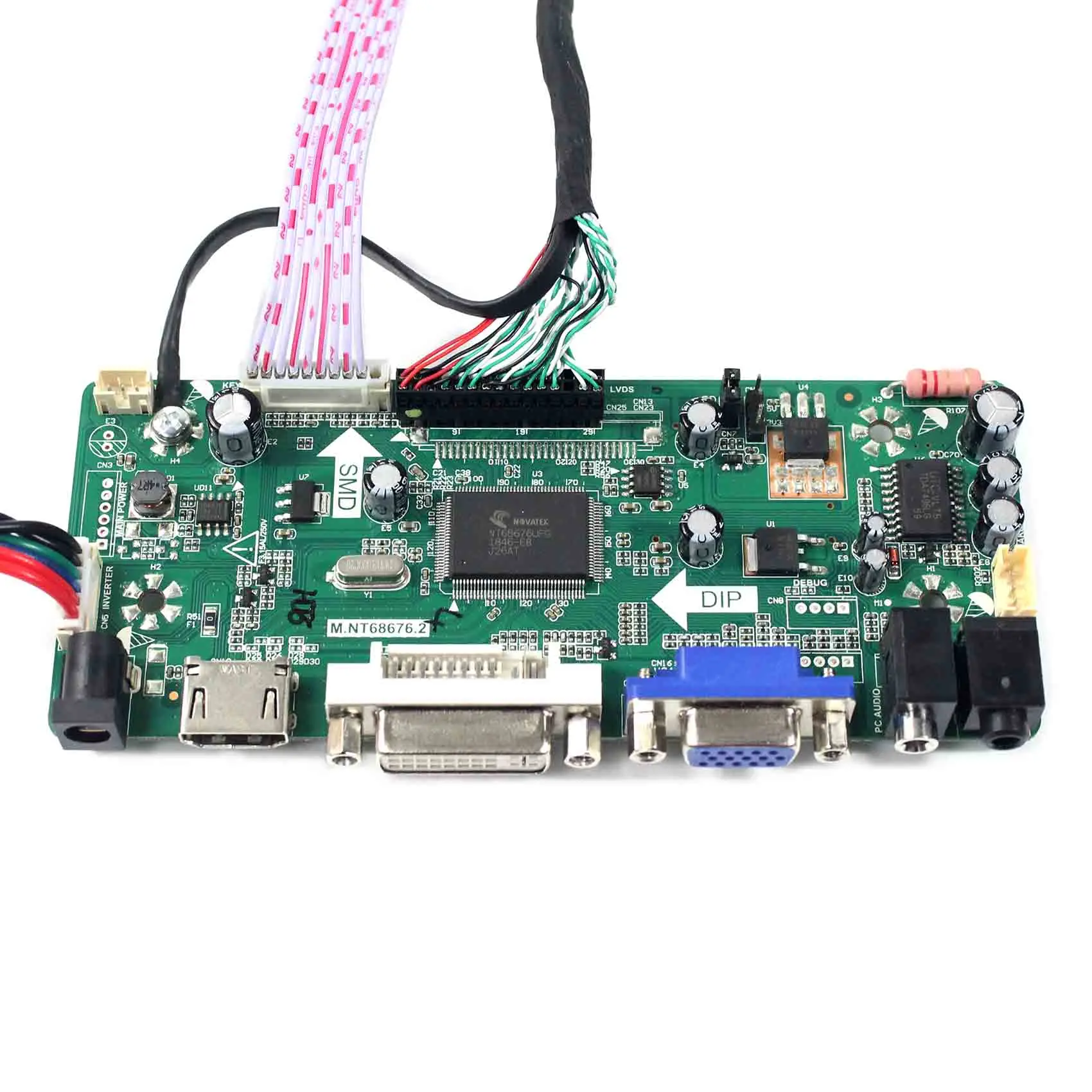 Плата контроллера ЖК-дисплея HD MI VGA DVI M.NT68676 для 42 дюймов 1920x1080 LC420EUN с платой